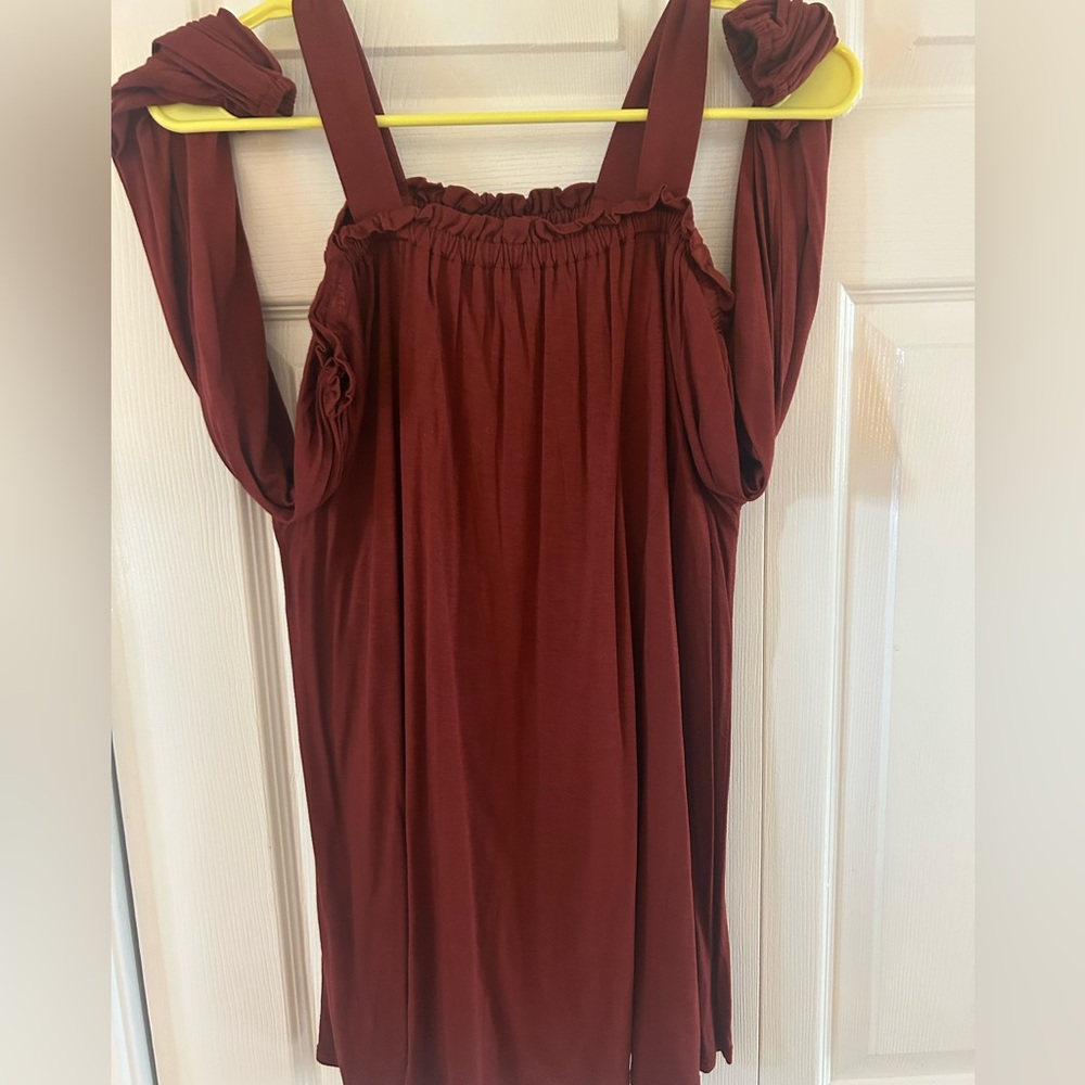 Brand: Loft Size: Medium Color: Maroon Red